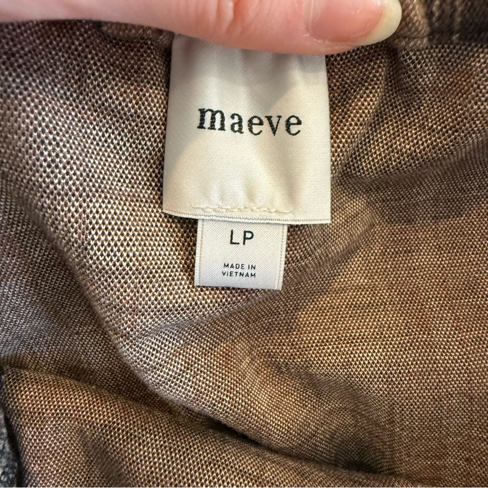 Maeve Belted Strapless Tube Top-Plaid - Picture 9 of 11